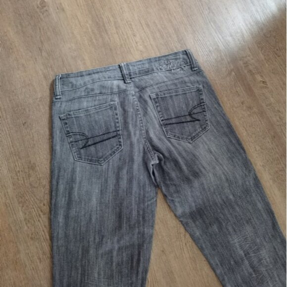 American Eagle gray straight leg jeans - Picture 5 of 5